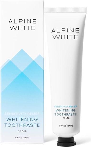 Actual product image Alpine White Whitening Toothpaste Sensitivity Relief Paste (75 ml)