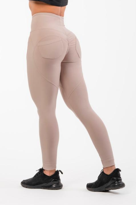 Actual product image Nebbia High Waist & Lifting Effect Bubble Butt Pants 587 cream (S)