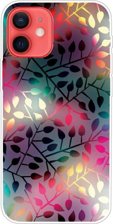 Produktbild Cover-Discount iPhone 13 mini - Softes Silikon Gummi Case Blätter (Apple iPhone 13 mini)