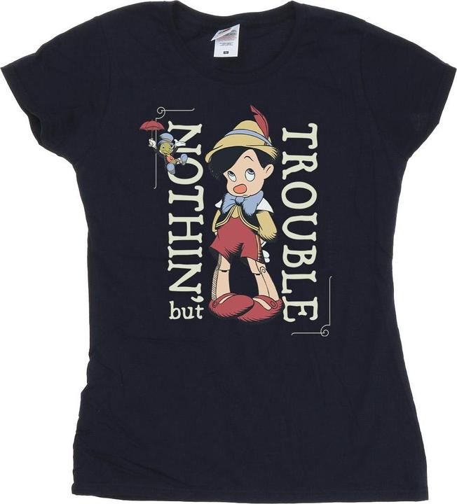Disney Pinocchio Nothing But Trouble TShirt (M)