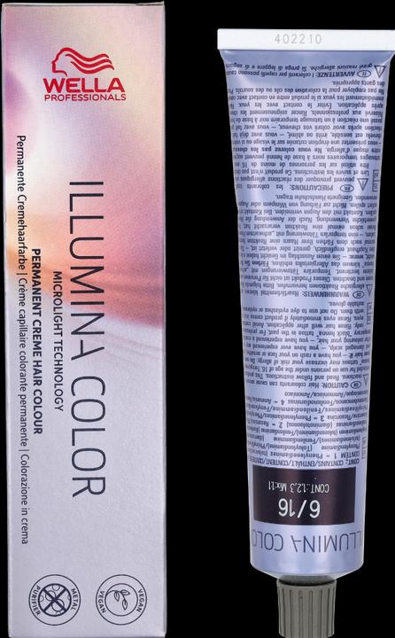 Actual product image Wella Illumina Color (6, ash-violet, 16 dark blonde)