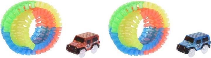 Produktbild Autobahn Glow in the Dark Spielset, 57 Teile.