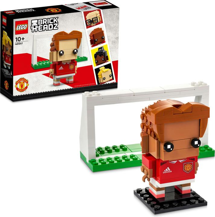 Actual product image LEGO 40541 BrickHeadz Manchester United - Go Brick Me (40541, LEGO Brickheadz)