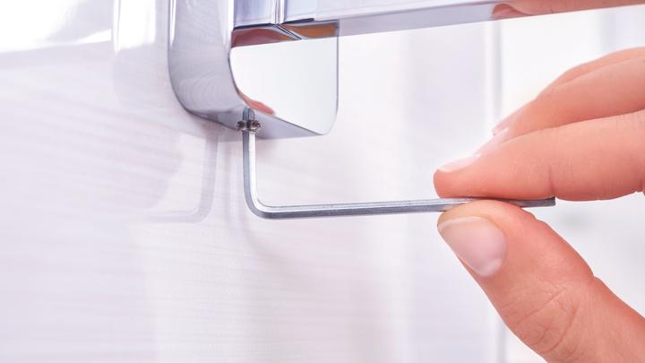 Actual product image tesa ELEGAANT soap dispenser incl. adhesive solution without drilling