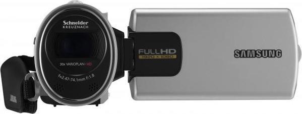 Produktbild Samsung HMX-H300, FullHD, Flash, 30x Zoom, Silber