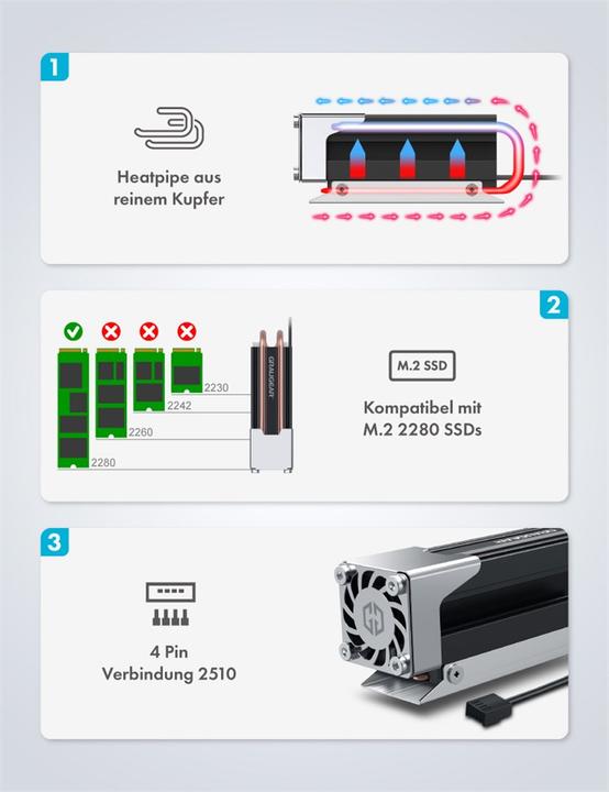 Produktbild Graugear G-M2HS03-F