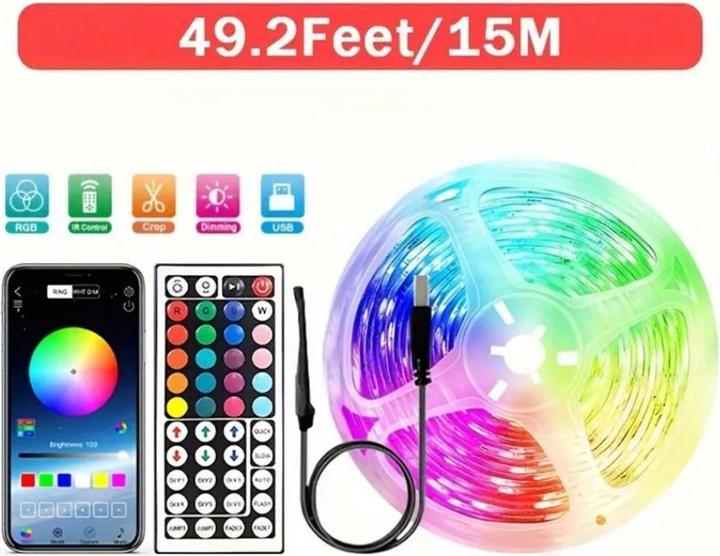 Champ LED-Streifenlicht (RGB, 1500 cm, Indoor)