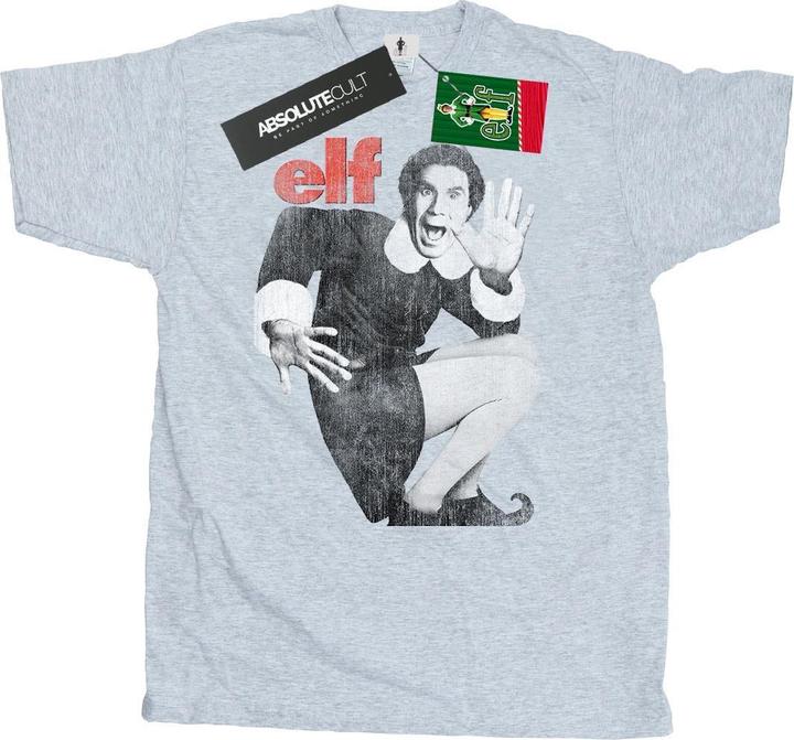Produktbild Elf Mono Distressed Poster TShirt (M)