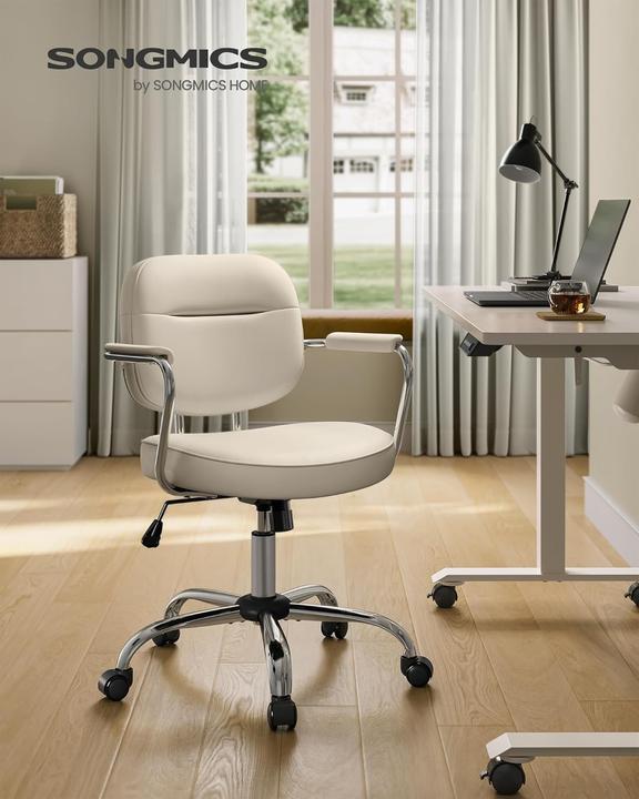 Actual product image Songmics OBG033W01 Homeoffice-Stuhl, höhenverstellbar, neigbar