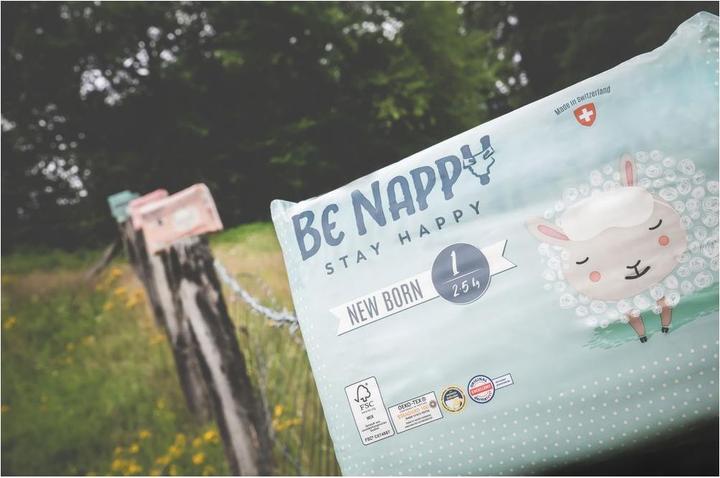 Actual product image Be Nappy Nappy (Size 2, 168 Piece)