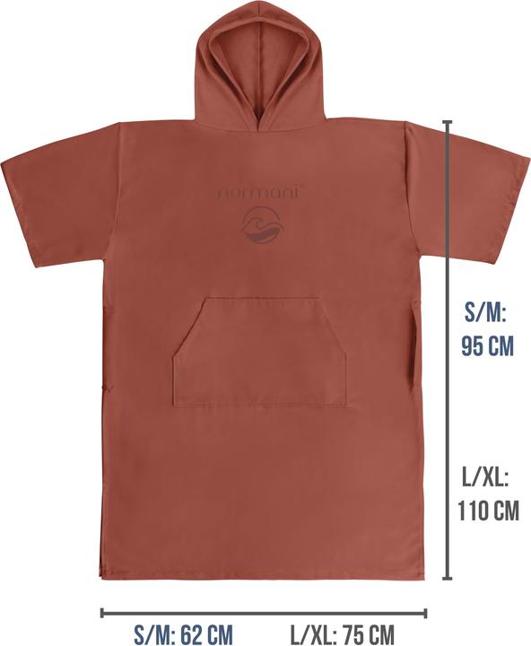Actual product image Normani Mikrofaser Badeponcho Siargao - 8911 (L, XL, S/M)
