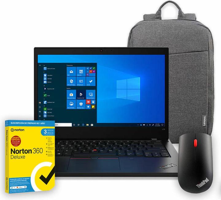 Produktbild Lenovo Laptop L14 14 AMD Ryzen 5 5500U 16 GB RAM 512 GB SSD Spanish Qwerty