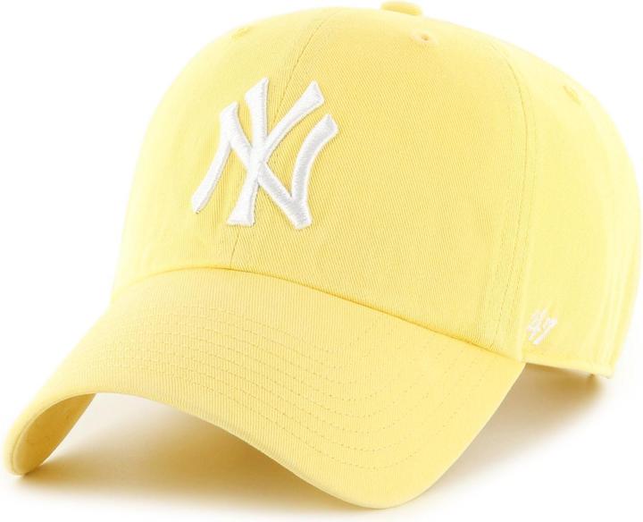 Actual product image 47 Brand Strapback Cap - CLEAN UP New York Yankees maize (One size)