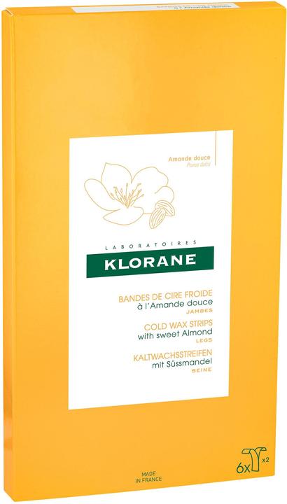 Immagine prodotto Klorane Strisce depilatorie gambe. (1600 ml, 6 x, 51 g)