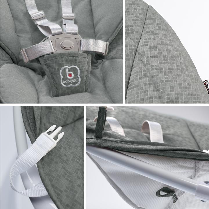 Actual product image BabyGo Swing grau