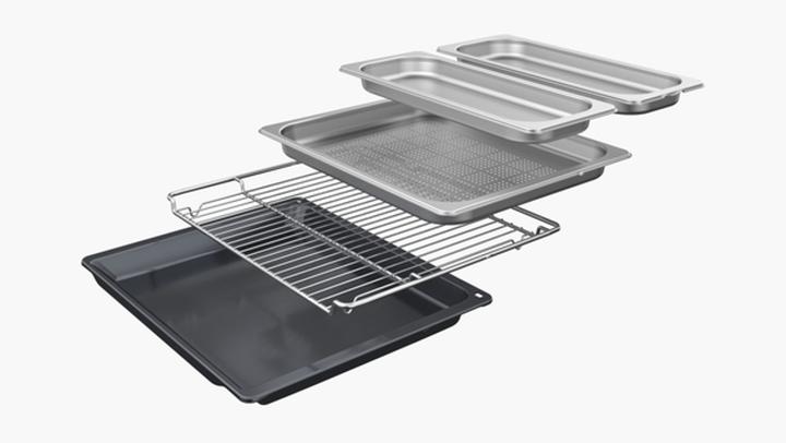 Actual product image Bosch Hausgeräte Bosch Series 8, Built-in Steam Oven, 60 x 60 cm, Black HSG7261B1