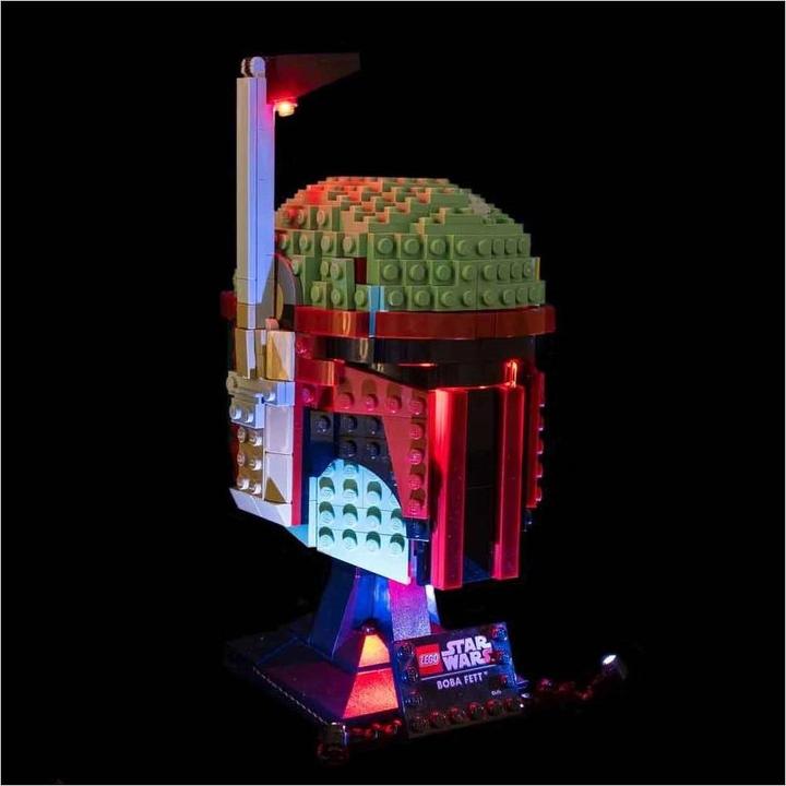 Produktbild Light my bricks LED Licht Set für LEGO Star Wars Boba Fett Helm