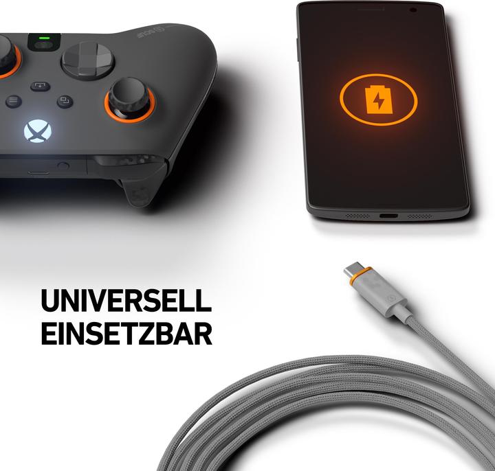 Scuf Câble USB-C 2m (Xbox Series S, PS5, Xbox One S, Xbox One X, Xbox Series X)