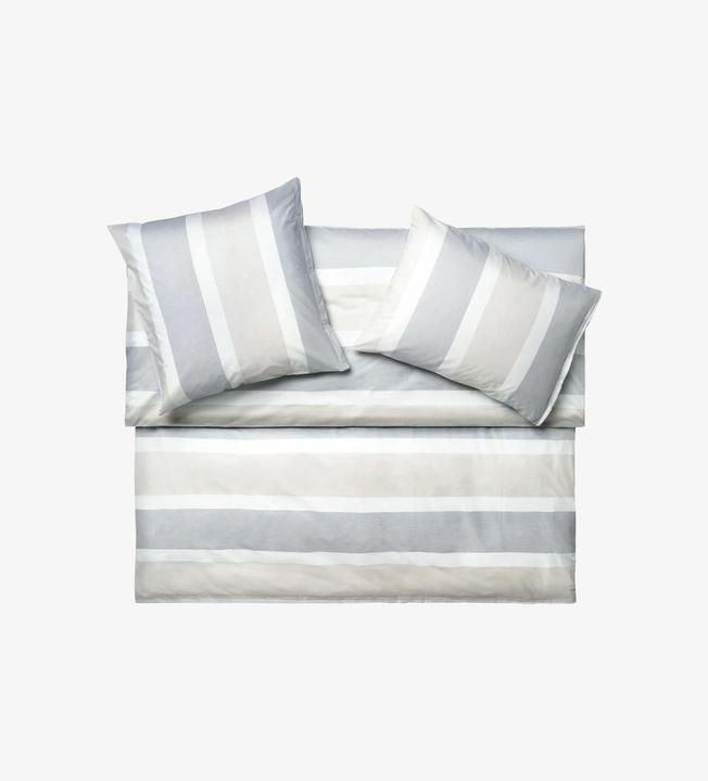 Actual product image Schlossberg Duvet cover RIGA grey (Duvet cover, 160 x 210 cm)