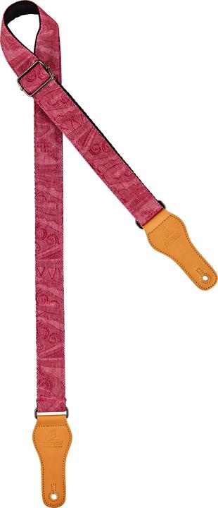 Image du produit Ortega Ceinture de ukulélé Pink Jean (Ceinture d'instrument)