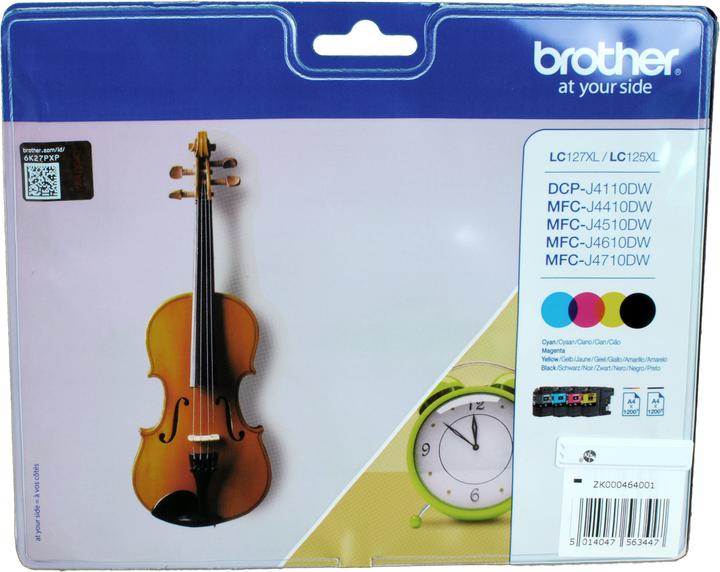 Immagine prodotto Brother LC-127XLVALBP Value Pack (M, FC, Y, C)