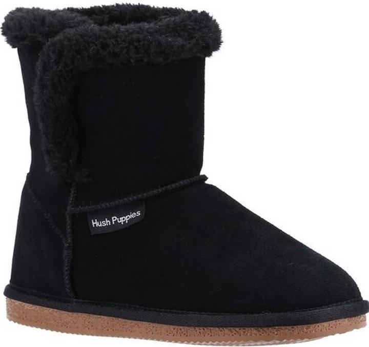 Hush Puppies Mädchen Hausschuhe Ashlynn Wildleder