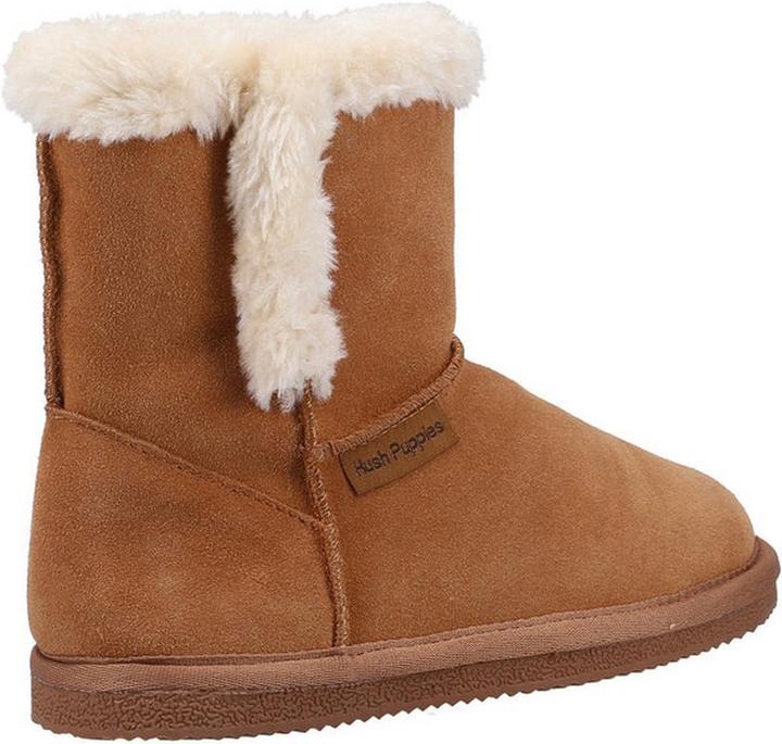 Hush Puppies Mädchen Hausschuhe Ashlynn Wildleder