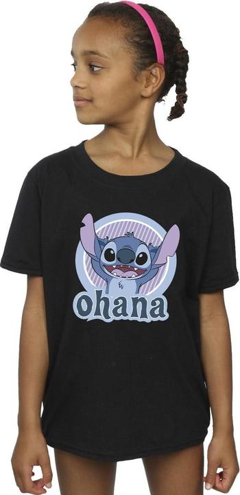 Produktbild Disney Lilo And Stitch Ohana Circle TShirt Mädchen (128)