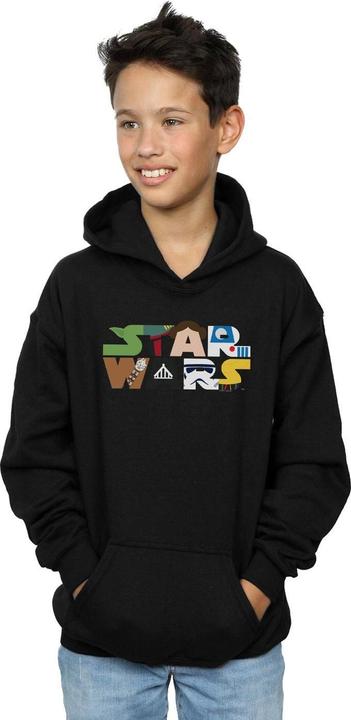 Star Wars Character Logo Kapuzenpullover Jungen