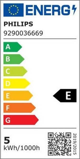 Energy Label Philips Hue 400 (GU10, 4.20 W, 400 lm, 2 x, E)