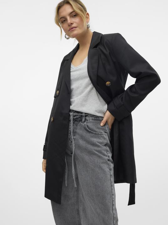 Immagine prodotto Vero Moda Cappotto con collo a bavero trench (XS)