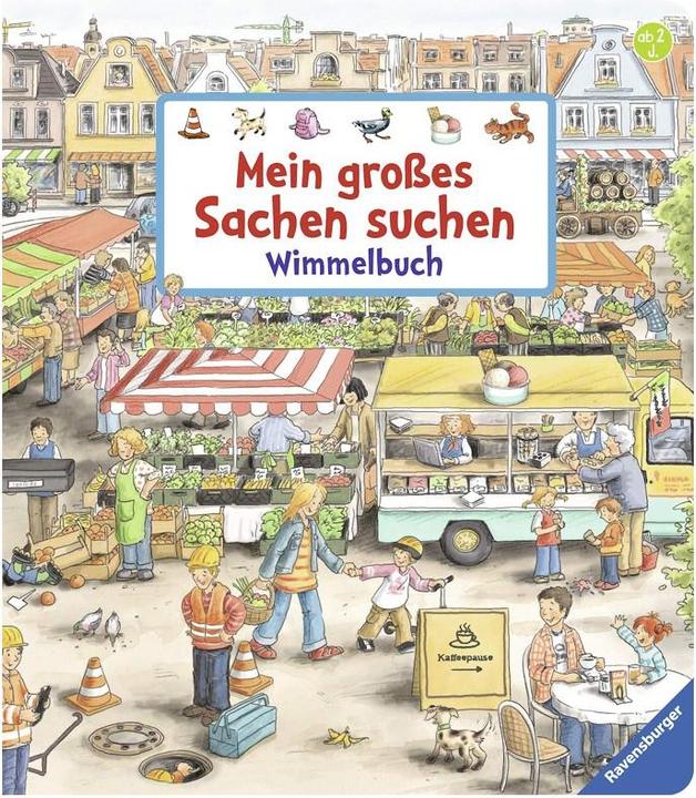 Ravensburger Mein grosses Sachen suchen Wimmelbuch (Deutsch, Susanne Gernhäuser)