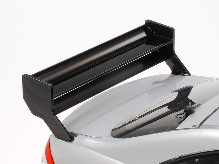 Produktbild Tamiya 1/10 RC Mercedes CLK AMG Racing Version Silver Painted Body (TT-02) (Kit)