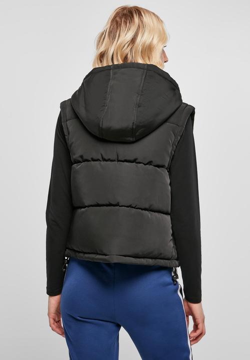 Actual product image Urban Classics Ladies Recycled Twill Puffer Vest (XS)
