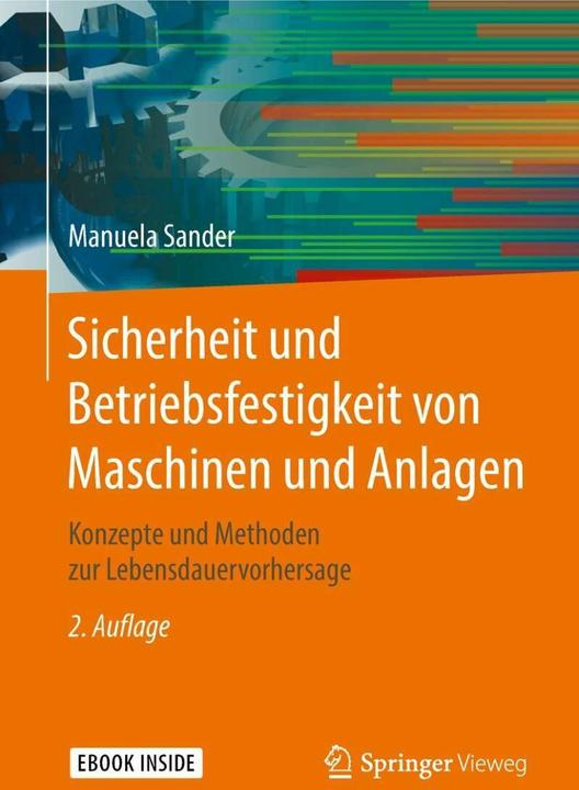 Actual product image Safety and operational stability of machines and systems (German, Manuela Sander)