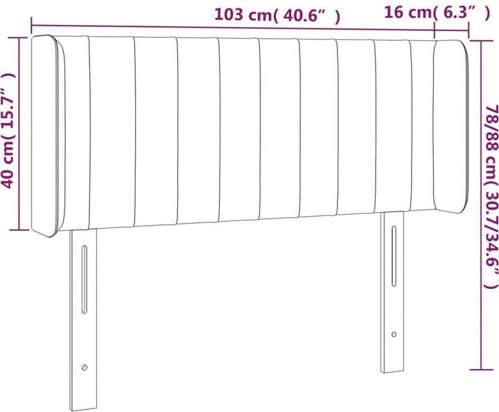 Produktbild VidaXL Aneska (103 x 16 x 88 cm)
