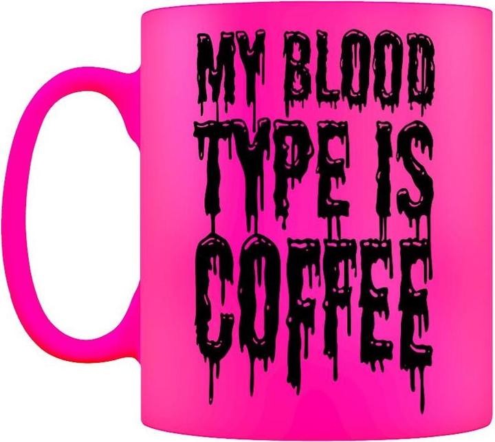 Produktbild Grindstore Kaffeebecher My Blood Type Is Coffee