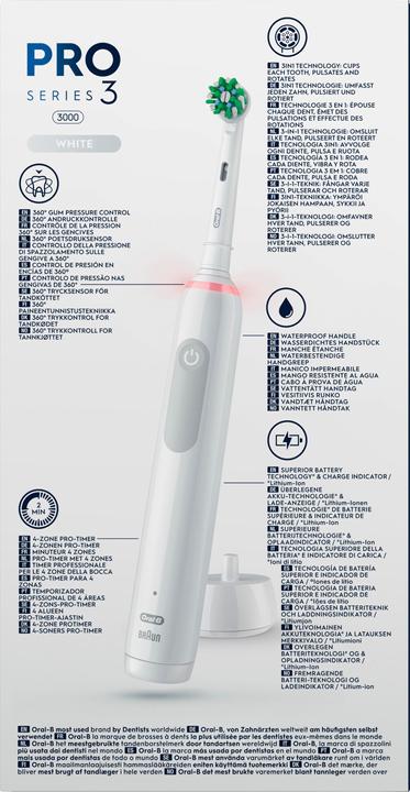 Produktbild Oral-B Pro 3 3000 (Oszillierende Zahnbürste)