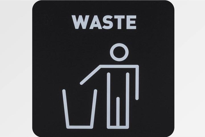 Produktbild Ulsonix Mülleimer Abfalleimer Küche Mülltrenner Deckel Bio Label 60 Liter Recycling (60 l)