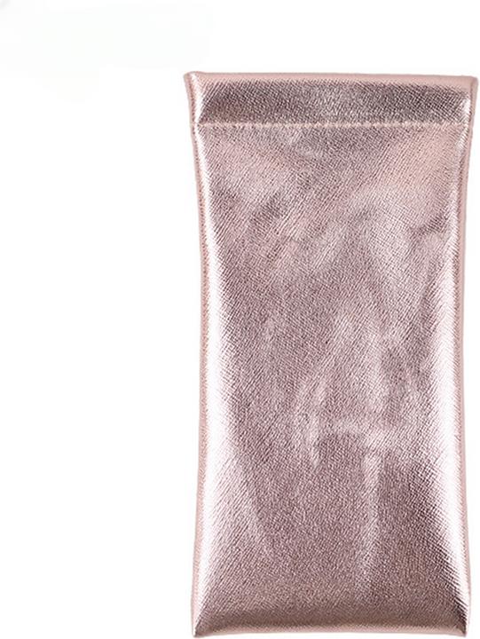 Cover-Discount Brillenetui aus Kunstleder mit glatter Oberfläche