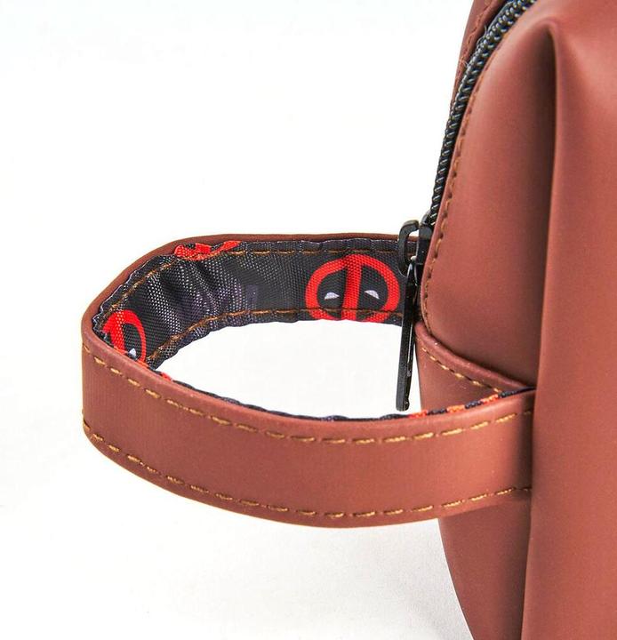 Actual product image Deadpool toiletry bag toiletbag asas, dark red