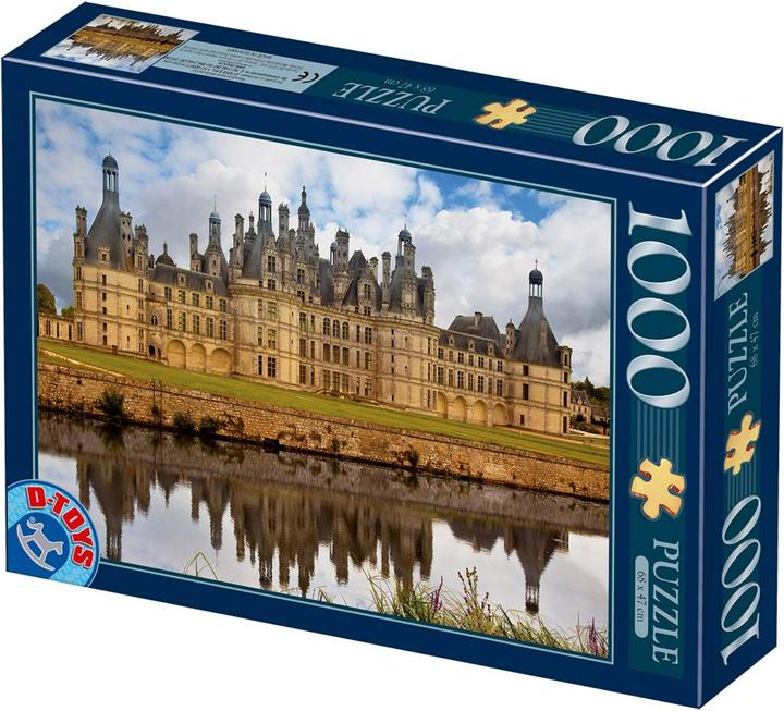 Productafbeelding D-Toys Puzzel 1000 Frankrijk, Kasteel van Chambord (1000 onderdelen)