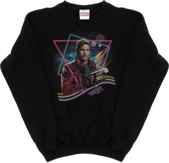 Guardians Of The Galaxy Neon Star Lord Sweatshirt Jungen
