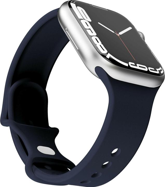 Actual product image Vonmählen Silicone Loop Case 1 Band One Navy 38/40/41mm (38 mm, 40 mm, 41 mm, Stainless steel)