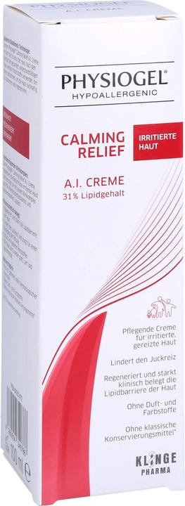 Actual product image Klinge Pharma Physiogel Cr A.I. Cre (100 ml, 24h cream)