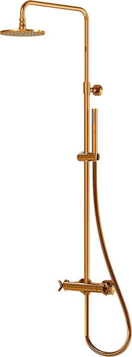 Steinberg 250 series shower system, with thermostatic mixer, Easy Clean, 2502721