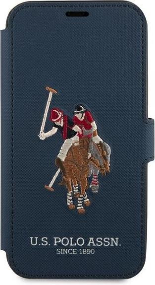 Actual product image U.S. Polo US Polo USFLBKP12MPUGFLNV iPhone 12/12 Pro 6.1" Grenade / Navy Book Polo Embroiderer (Apple iPhone 12)