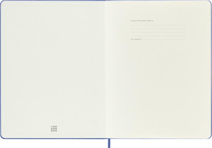 Actual product image Moleskine Notebook HC XL (19 x 25 cm, Lined, Hardcover)
