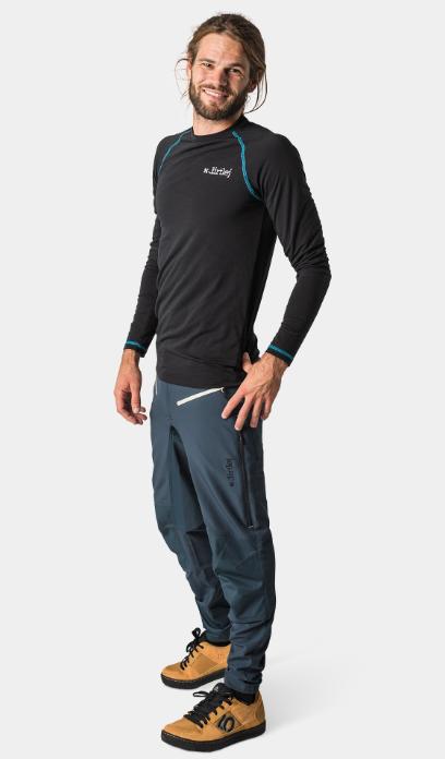 dirtlej Trailscout flex long, blau/grau, M (M)