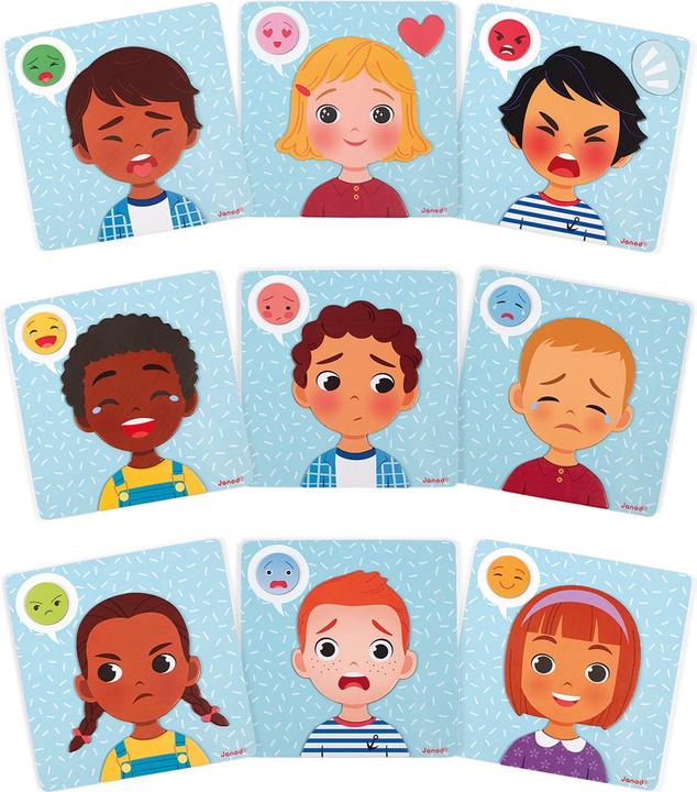 Actual product image Janod Emotions (German, English, French, Italian)